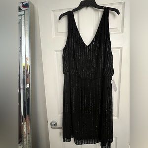 Adrianna Papell Beaded Sequin dress Size 22w